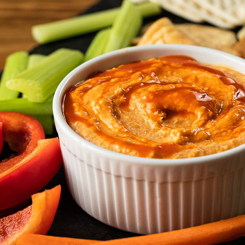 Frank's RedHot® Buffalo Hummus Recipe Frank's RedHot® US